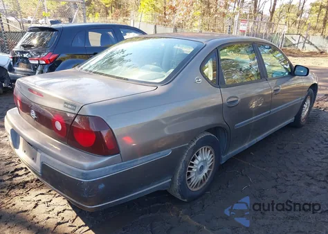 2003 Chevrolet Impala from USA, damaged, VIN 2G1WF52E339437511